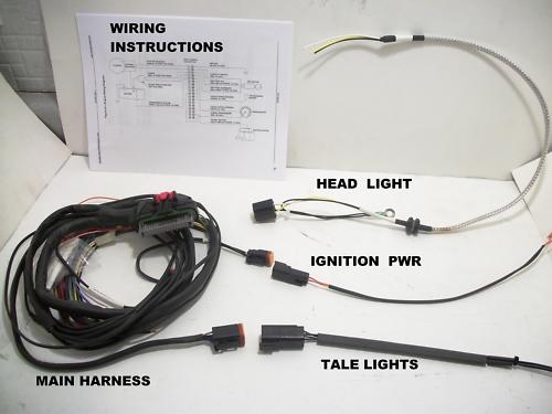 NEW AMERICAN IRON HORSE WIRING LOOM HARNESS 2005- 2008 carb